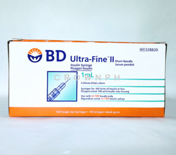 BD 인슐린주사기(100ea)